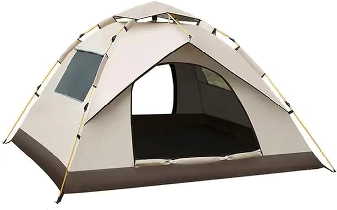 Quick-Opening Waterproof Tent with Sunscreen and Mosquito Protection