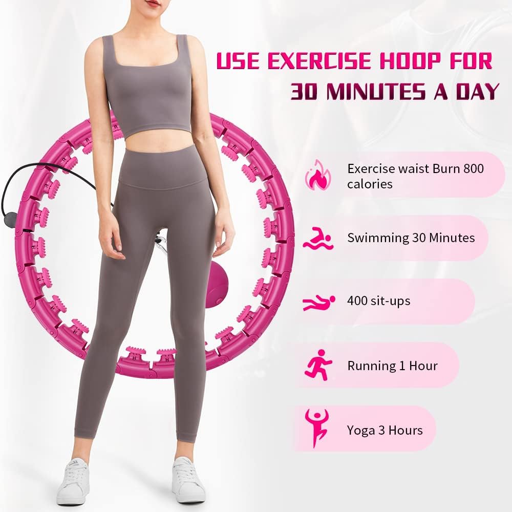 Hoop Fitness (purple, green, pink)