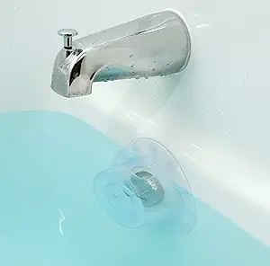 SlipX Solutions Bottomless Bath | Overflow Drain Cover for Tub