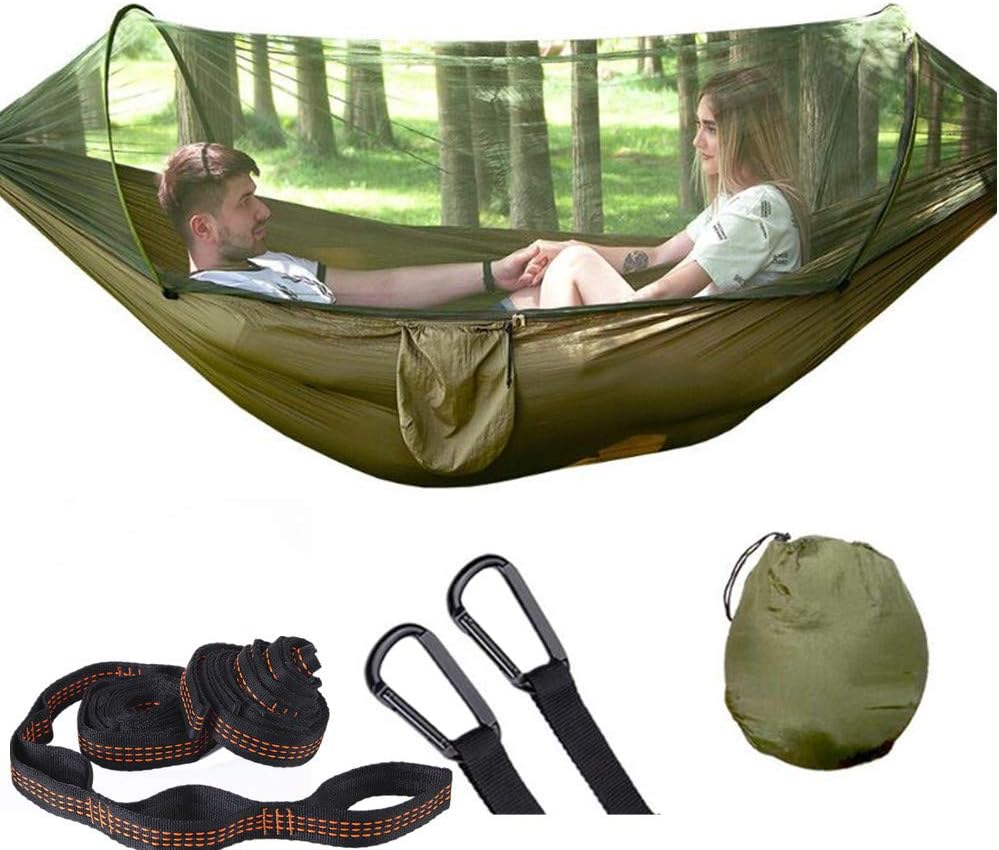 Quick-Opening Mosquito Net Hammock