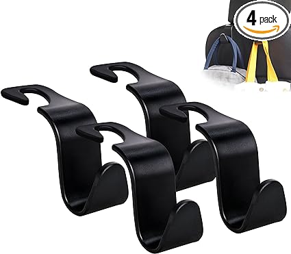 Car Seat Headrest Hook 4 Pack